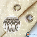 Polyester jacquard douche rideau résistant à la moisissure